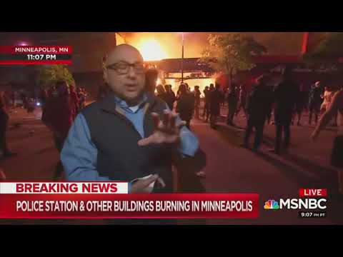 MSNBC reporter in