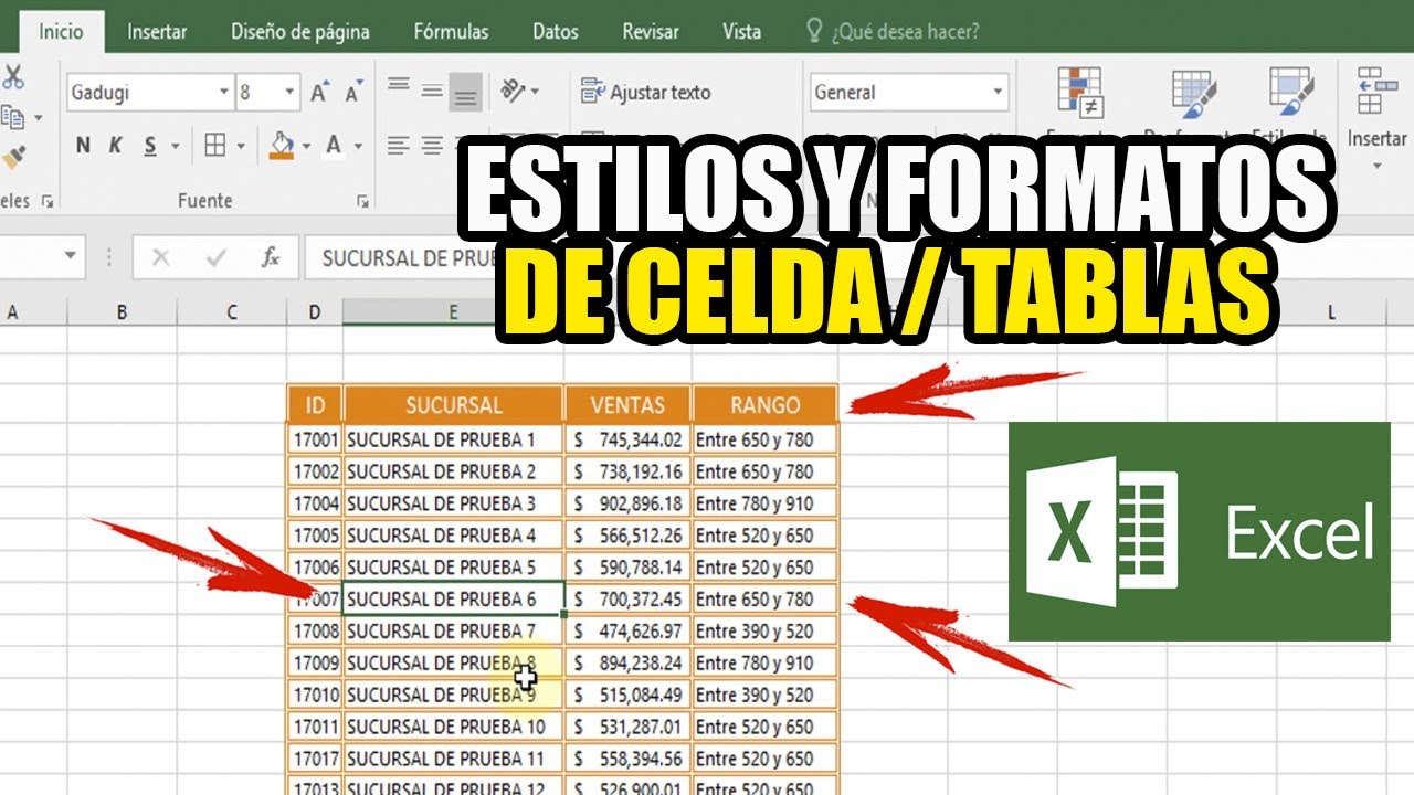 Cambiar formato de fecha en excel