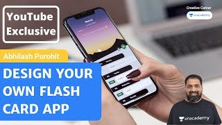 [App Design] Design Your Own Flash Card App | Abhilash Purohit | Creative Corner