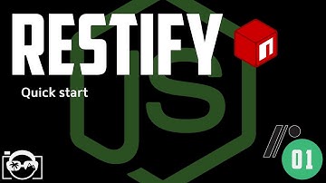Quick start in Restify with NodeJS - restify rest api in node js tutorial