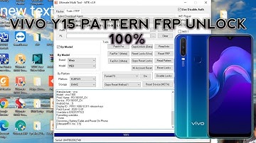 VIVO Y15 Pattern Unlock by UMT Vivo 1901 Pattern pin password Unlock With Umt