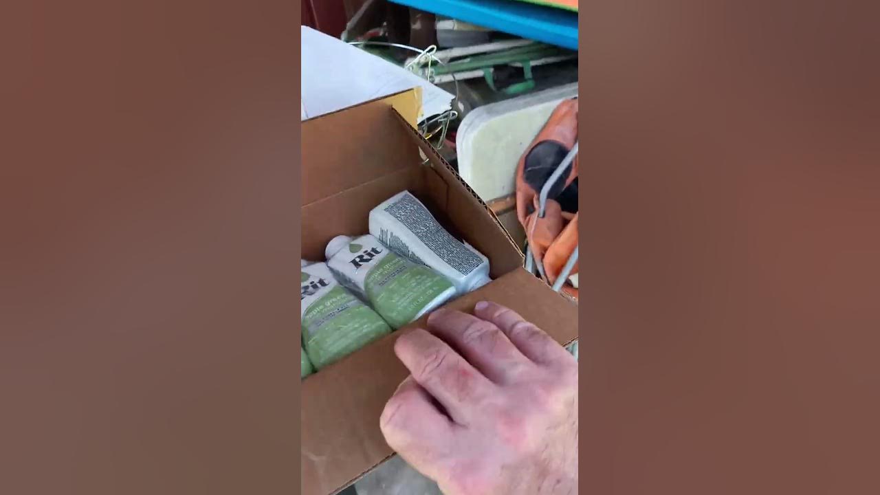 Dyeing ACU UCP camo camouflage part 1 with Rit Dye's Woodland formula