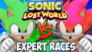 Sonic Lost World Wii U - 2 Player Multiplayer - Expert Races Hd