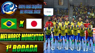 Brasil X Japão | 1ª Rodada | Copa das Nações de Futsal 2023 (13/09/2023)