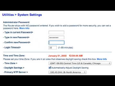 How to Set a Password on My Belkin Wireless G Router