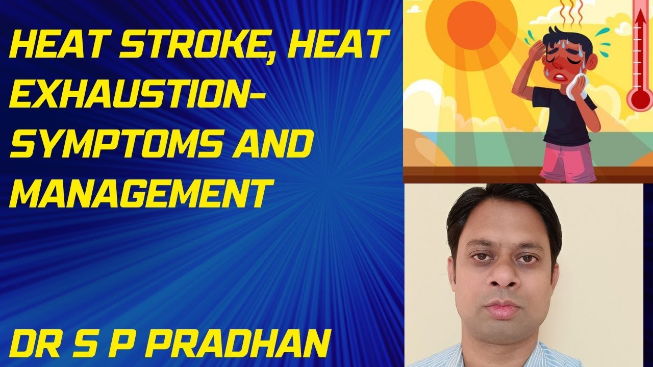 Heat stroke, Heat Exhaustion Symptoms and Managementheatstroke YouTube