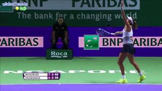 Hot Shots By Agnieszka Radwanska @2015Singapore