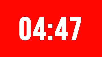4 Minute 47 Second Timer With Alarm Without Music
