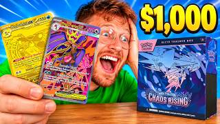 I Spent $1,000 On Chaos Rising Pokemon Packs