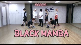 Bts방탄소년단 - Black Mamba Aespa Magic Dance