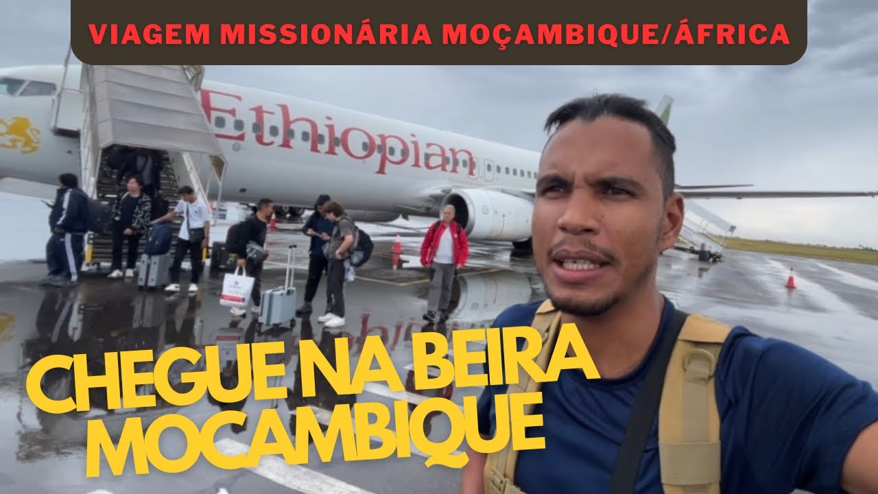 CHEGANDO NA CIDADE DA BEIRA EM MOÇAMBIQUE 🇲🇿 - RECEPÇÃO LINDA!
