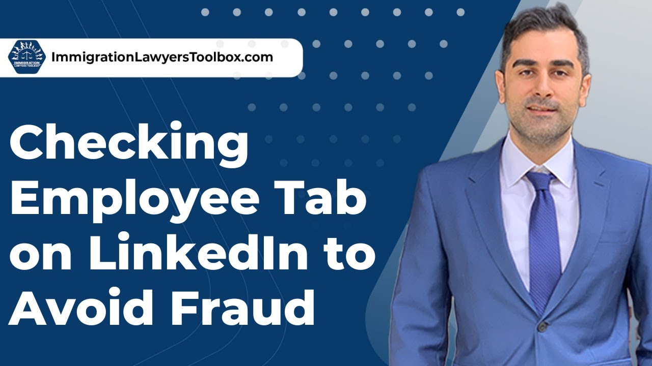 Checking Employee Tab on LinkedIn to Avoid Fraud
