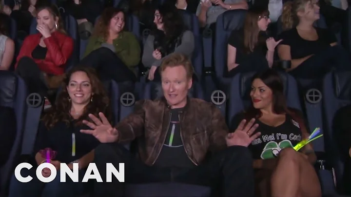 Conan Crashes A "Magic Mike XXL" Girls' Night Out ...