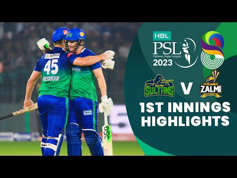 1st Innings Highlights | Multan Sultans vs Peshawar Zalmi | Match 5 | HBL PSL 8 | MI2T