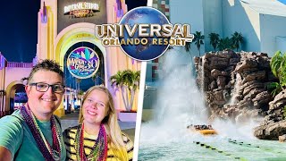 Universal Orlando Mardi Gras Is AMAZING! Our FINAL Florida Day & Charlotte's Birthday!