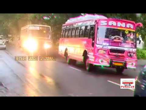 Ksrtc and private bus intros