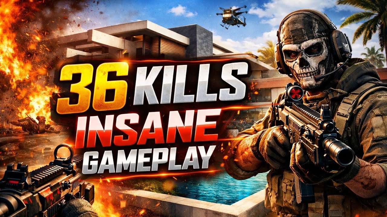 36 kills Insane gameplay in pro lobby😎😈 | CODM |