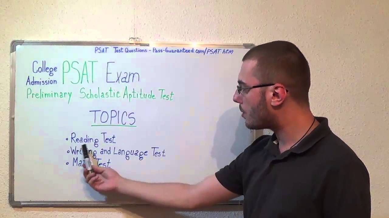 PSAT Test Questions Exam PDF Answers