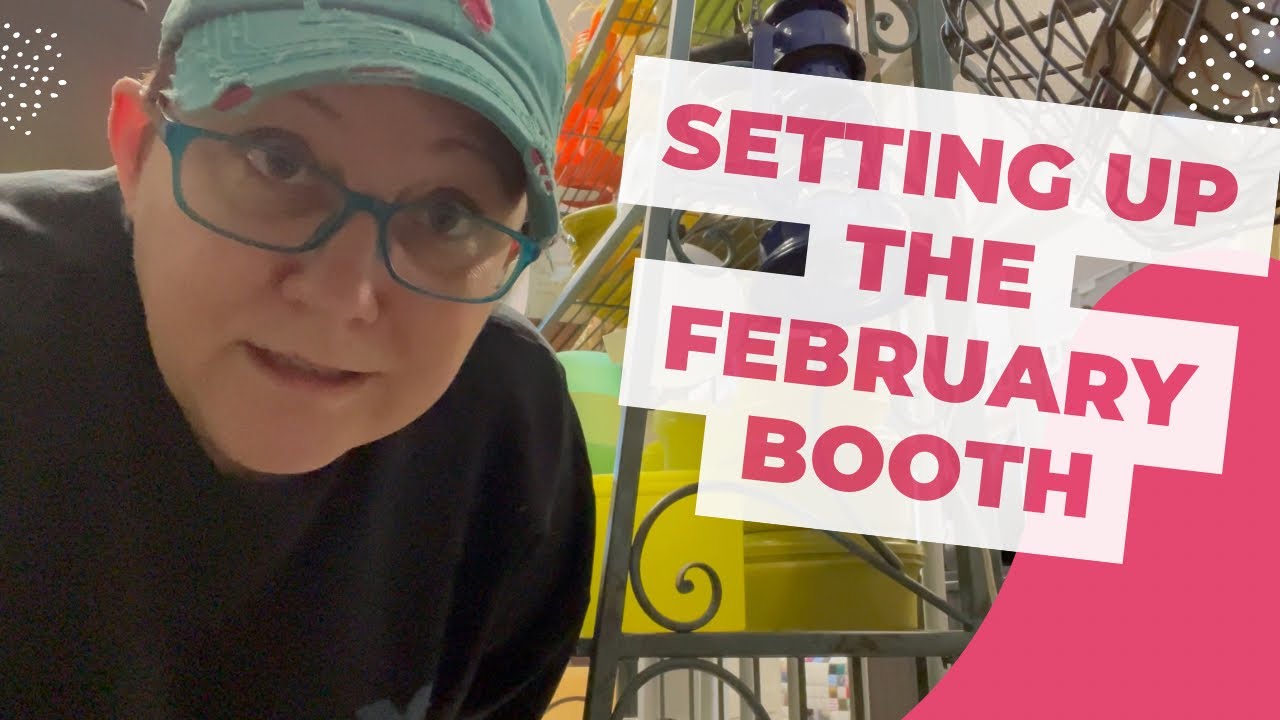 February Booth Setting up the February booth - YouTube