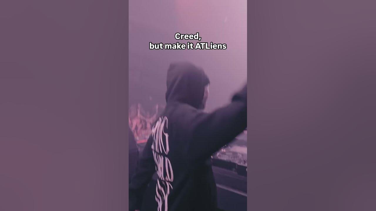Creed, but make it ATLiens #dubstep #shorts Creed, but make it ATLiens #dubstep #shorts
