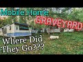 ABANDONED Mobile Home GRAVEYARD - Where Did the People Go???