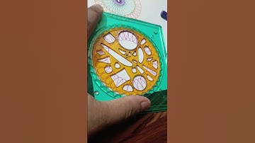 Satisfying Geometric shapes | Spirograph Simple Design 10 #shorts #trending #art