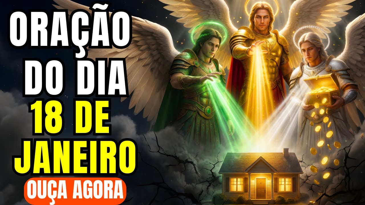 Os 3 Arcanjos DERRAMAM Cura, Vitória e Riqueza Sobre Você HOJE — Reze Comigo