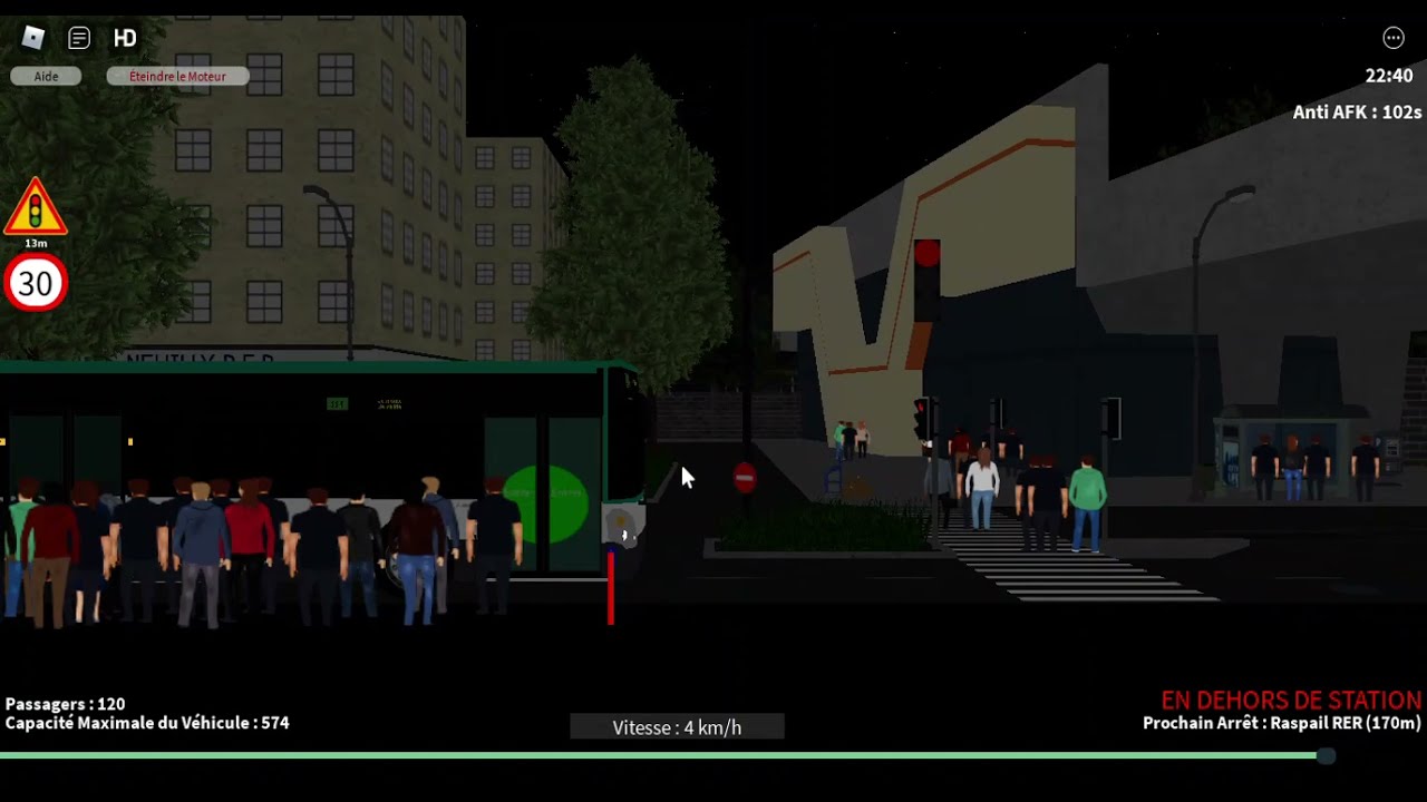 ROBLOX : Trajet dans un bus CITELIS [ RATP]