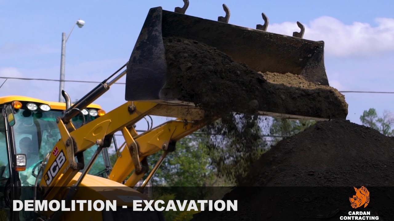 Demolition & Excavation Toronto | CARDAN Demolition & Excavation
