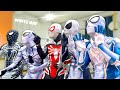 5 WHITE SPIDER-MAN Bros || New White Color SuperHero Suit So Good ( Comedy Action Video )