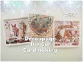 3D Decoupage Ready to Make Die Cut Christmas Cards for Beginners ♡ Maremi's Small Art ♡
