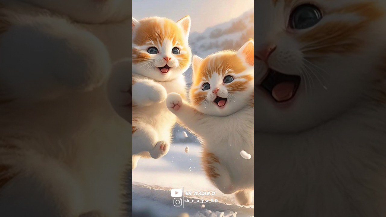 😍cute cat WhatsApp status ll🥀 💞🥰SK RAJA 2.0 newstatus shorts 
