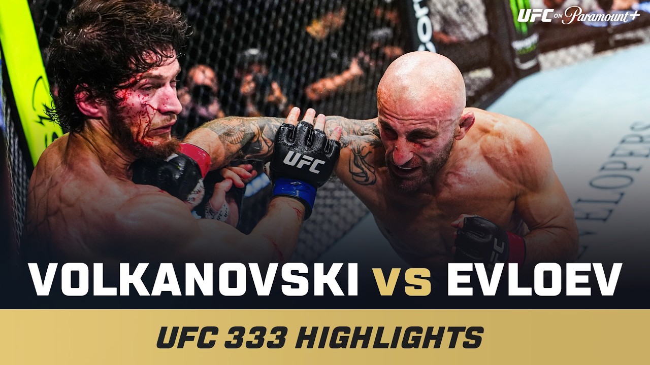 UFC 333 Recap and Video Highlights: Alexander Volkanovski Stops Movsar Evloev, Petr Yan Beats Merab Dvalishvili, Full Card Results, Post-Fight Press Conference and Social Media Reaction