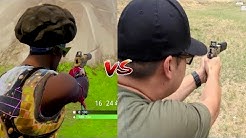 Le ARMI di FORTNITE nella VITA REALE 2018 Pistola con Silenziatore Lanciarazzi, Fucile d'Assalto e a