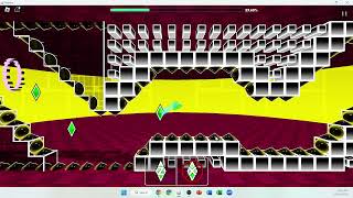 Electrodynamix but slowed down (practice mode) | Poly Dash | Roblox