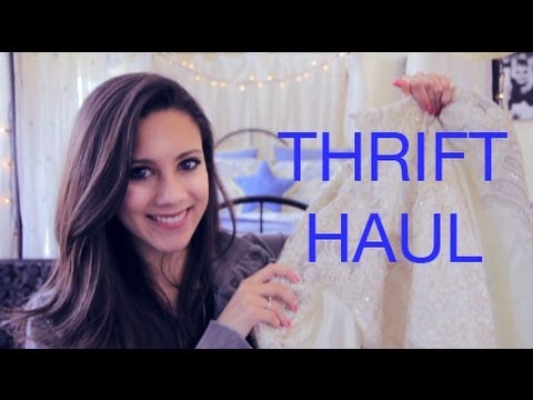 Thrift Haul VIII: Wedding Dress?!?