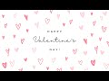 Happy Valentine’s Day 💕 | 1 Hour Looping Party TV Screen | Valentine Background
