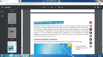 Computer Class -5 Lesson -9 (Internet) Video-5