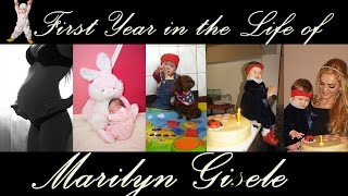 First Year in the Life of My Daugther Marilyn Gisele | Baby Development Stages & Milestones ✔