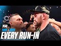 Every Single Run-In Between Tyson Fury &amp; Oleksandr Usyk