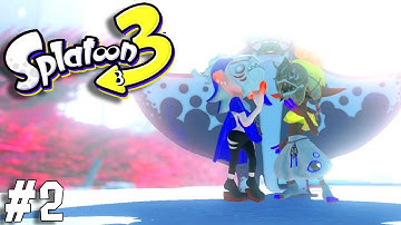Splatoon 3 - Gameplay 100% Walkthrough Part 2 - Area 1: Future Utopia Island - [Nintendo Switch]