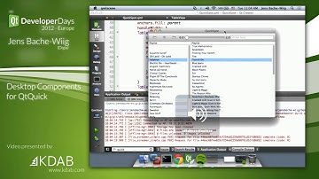 QtDD12 - Desktop Components for QtQuick - Jens Bache-Wiig