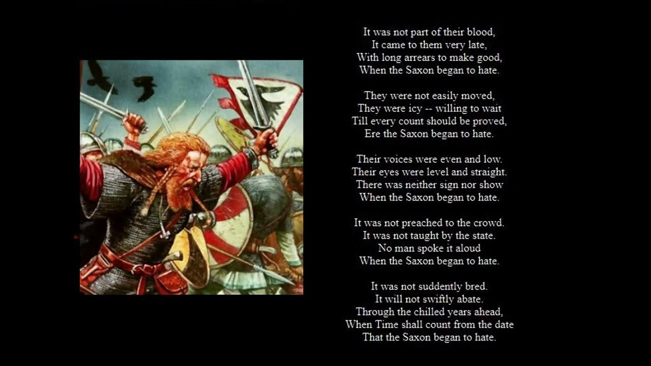 The wrath of the awakened saxon rudyard kipling youtube