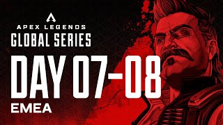 ALGS Pro League - Split 2 Match Day #7+8 - EMEA Region - Group A vs D | Apex Legends