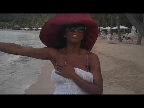 June Ambrose Day 2 in Antigua: Taking It Off