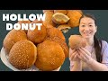 Homemade Hollow Donuts || របៀបធ្វើនំហុីង នៅផ្ទះ  || Homemade Memories ||
