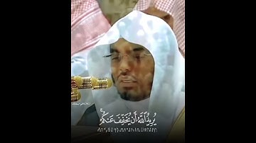 "وَاللَّهُ يُرِيدُ أَن يَتُوبَ عَلَيْكُمْ" من أجمل تلاوات الشيخ ياسر الدوسري في الحرم المكي🤩❤️.