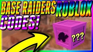 In this video, i'll be showing you guys a couple of codes base
raiders, these give extra speed and also an uncommon crate! raiders is
roblox ...