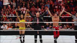 Gail Kim & Evan Bourne Vs. Alicia Fox & Zack Ryder