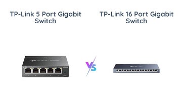 TP-Link 5 vs 16-Port Switch Comparison | Which One to Choose?
